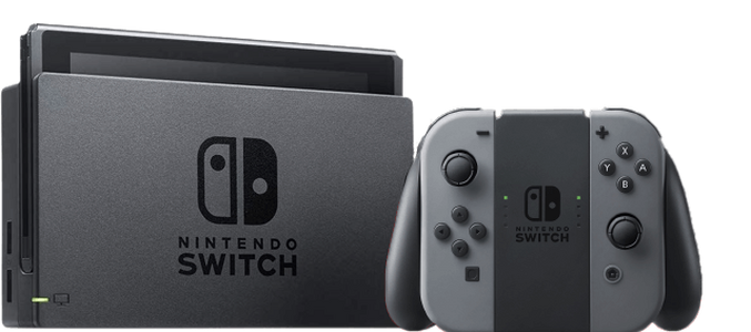 جهاز نينتندو سويتش الإصدار الثاني - رمادي بالكامل