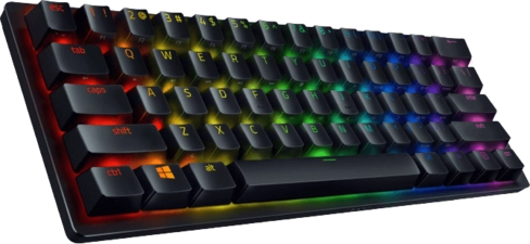 Razer Huntsman Mini Chr 60% KB Red (Linear) Switch - Black  for sale in Emirates from Games2all