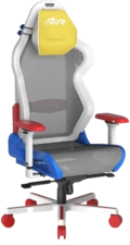 Dxracer Air Series Gaming Chair - White & Red & Blue -  for sale in Emirates from Games2all