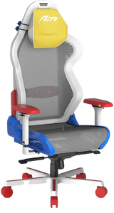 كرسي الألعاب دي إكس ريسر آير سريس للجمينج (Dxracer Air Series) - أبيض وأحمر وأزرق