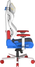 Dxracer Air Series Gaming Chair - White & Red & Blue  for sale in Emirates from Games2all