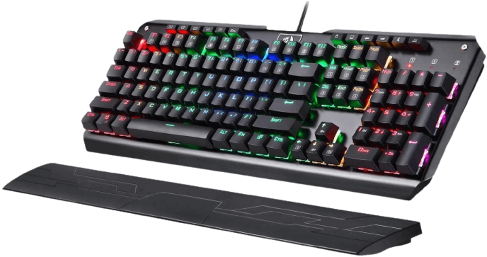 Redragon K555 INDRAH Mechanical Gaming Keyboard with Blue Switches