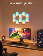 لوحات ليد السداسية المضيئة من جوفي Govee Glide Hexa Light Panels