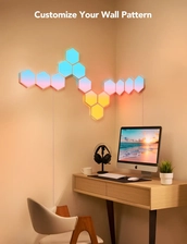 لوحات ليد السداسية المضيئة من جوفي Govee Glide Hexa Light Panels