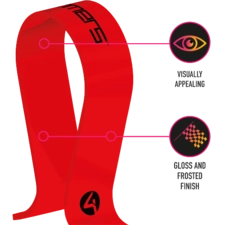 4Gamers Gaming Headset Stand - Red  for sale in Emirates from Games2all