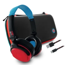 4Gamers Premium Travel Case for Nintendo Switch - Gaming Headphone