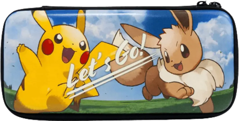 Nintendo Switch case Pokemon: Let's Go Pikachu / Eevee Pouch