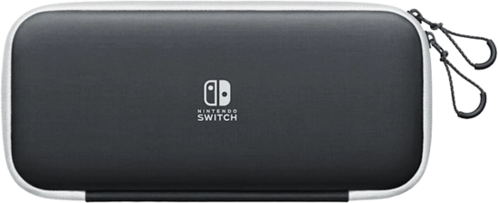 Nintendo Switch (OLED Model) BLACK Carrying Case & Screen Protector  -  for sale in Emirates from Games2all