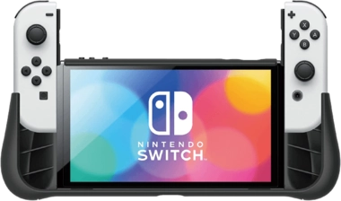 Hybrid System Armor Cover for Nintendo Switch OLED - Black  for sale in Emirates from Games2all