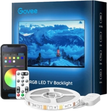 إضاءة RGB LED خلفية لأجهزة التلفزيون بتحكم عن بعد 