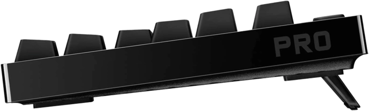 Logitech G PRO RGB Gaming Keyboard with Mechanical Blue Clicky Switches - Black  for sale in Emirates from Games2all