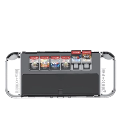 Dobe Protective Case for Switch OLED Model with Game Card Storage  for sale in Emirates from Games2all