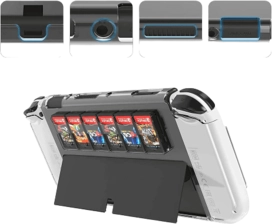 Dobe Protective Case for Switch OLED Model with Game Card Storage  for sale in Emirates from Games2all