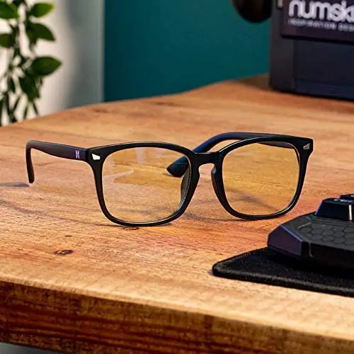 NUMSKULL Esports Gaming Glasses with PS4 Branding