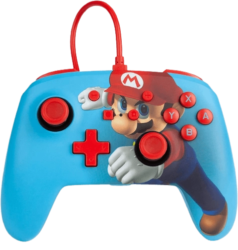 PowerA Enhanced Wired Controller for Nintendo Switch - Mario Punch