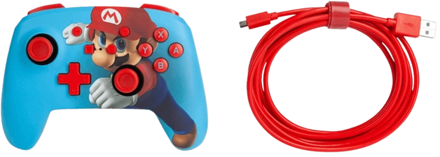 PowerA Enhanced Wired Controller for Nintendo Switch - Mario Punch  for sale in Emirates from Games2all