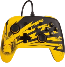 PowerA Enhanced Wired Controller for Nintendo Switch - Pikachu Lightning (37717)