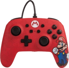 PowerA Enhanced Wired Controller for Nintendo Switch - Mario 