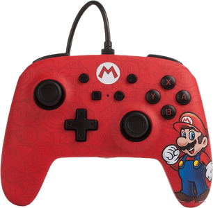 PowerA Enhanced Wired Controller for Nintendo Switch - Mario 
