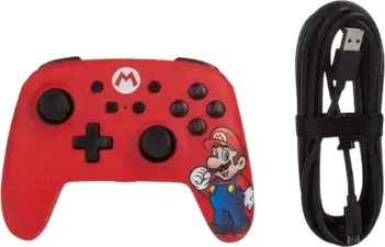 PowerA Enhanced Wired Controller for Nintendo Switch - Mario 
