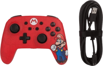 PowerA Enhanced Wired Controller for Nintendo Switch - Mario 