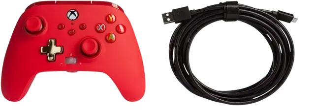 PowerA Enhanced Wired Controller for Xbox - Bold Red 