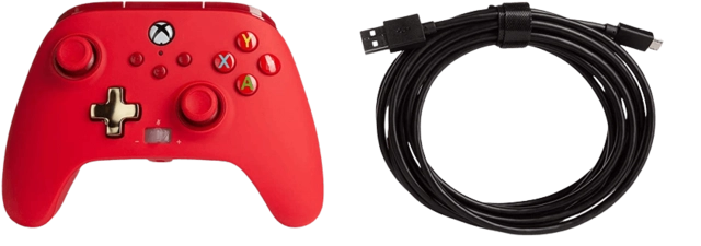 PowerA Enhanced Wired Controller for Xbox - Bold Red   for sale in Emirates from Games2all