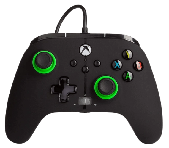 PowerA Enhanced Wired Controller for Xbox - Hint of Green