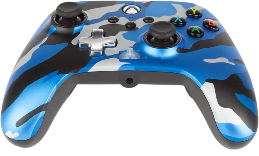 PowerA Enhanced Wired Controller for Xbox - Camouflage Metallic Blue