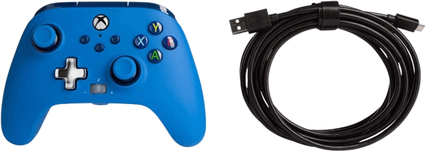 PowerA Enhanced Wired Controller for Xbox - Bold Blue  for sale in Emirates from Games2all