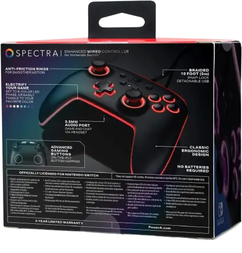 PowerA Enhanced Wired Controller for Nintendo Switch - Spectra