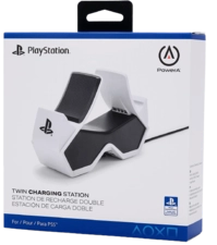 PowerA PS5 Controller Twin Charging Station - White  for sale in Emirates from Games2all