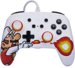 PowerA Enhanced Wired Controller for Nintendo Switch - Fireball Mario (37858)