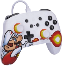 PowerA Enhanced Wired Controller for Nintendo Switch - Fireball Mario