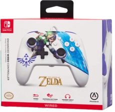 PowerA Enhanced Zelda Wired Controller for Nintendo Switch - Master Sword Attack  for sale in Emirates from Games2all