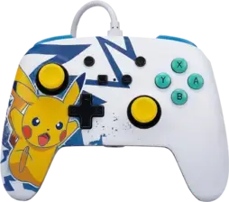 PowerA Enhanced Wired Controller for Nintendo Switch - Pikachu High Voltage (37889)