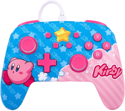 PowerA Enhanced Wired Controller for Nintendo Switch - Kirby
