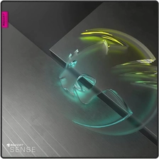 ROCCAT Sense Icon Square Gaming Mouse pad  (38041)