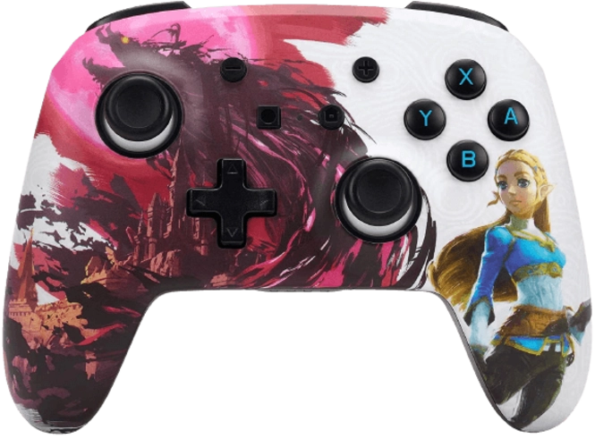 PowerA Enhanced Wireless Controller for Nintendo Switch - Blood Moon Zelda