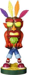 Cable Guy Crash Aku Aku Controller and Phone Holder Action Figure 