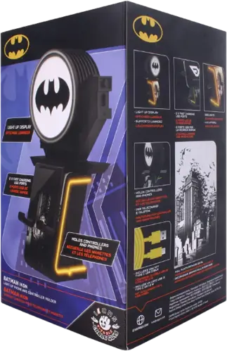 Cable Guy DC Batman Signal Icon - Controller / Phone Holder with 2m Cable