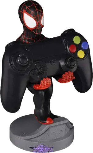 CableGuys Miles Morales Controller and Phone Holder Action Figure - 8"