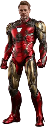 Sideshow Collectibles HT Avengers: Endgame - Damaged Iron Man Action Figure
