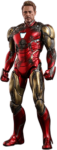 Sideshow Collectibles HT Avengers: Endgame - Damaged Iron Man Action Figure