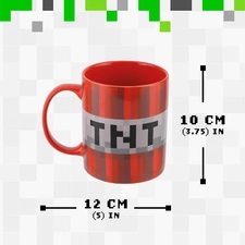 Paladone Minecraft Mug and Socks (TNT and Creeper Design)