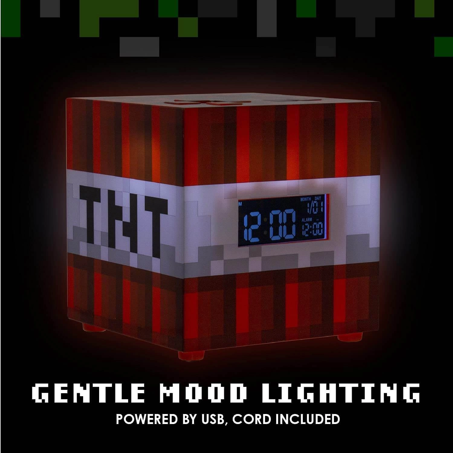 منبه شكل وصوت ديناميت ماين كرافت Minecraft TNT  للبيع في ألإمارات من خلال Games2all
