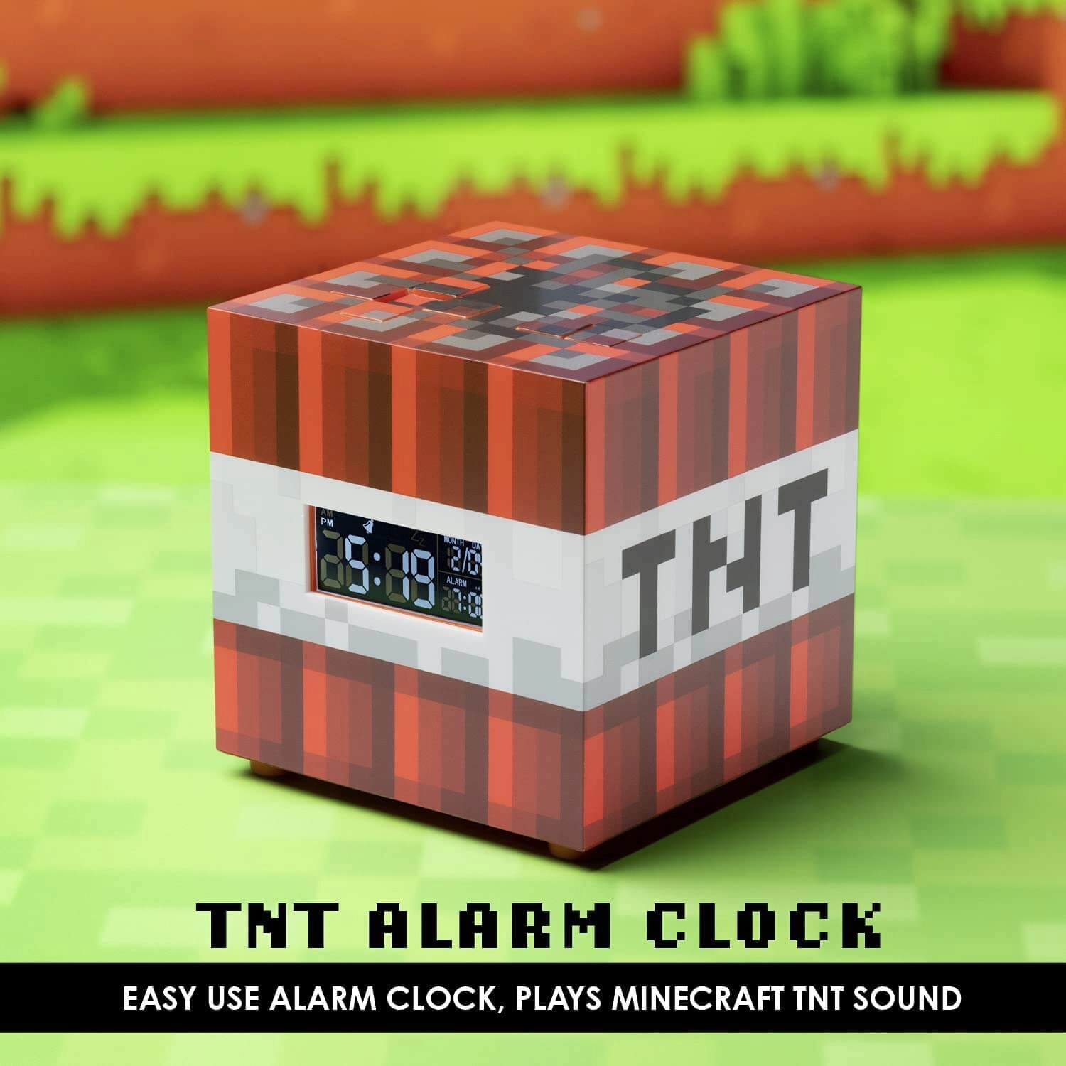 منبه شكل وصوت ديناميت ماين كرافت Minecraft TNT  للبيع في ألإمارات من خلال Games2all