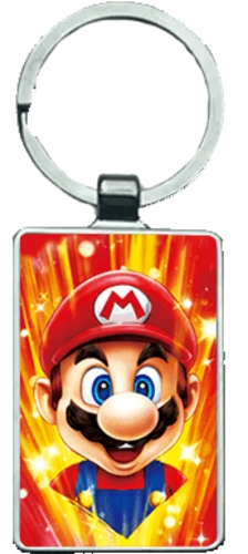  Mario, Sonic and Crash 3D Keychain \ Medal (K045)