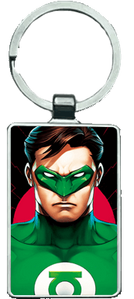 ميدالية سلسلة مفاتيح لأبطال وأشرار مارفل (Green Lantern, Robin and Red X)