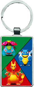 Pokemon 3D Keychain \ Medal - 9 Characters (K133)
